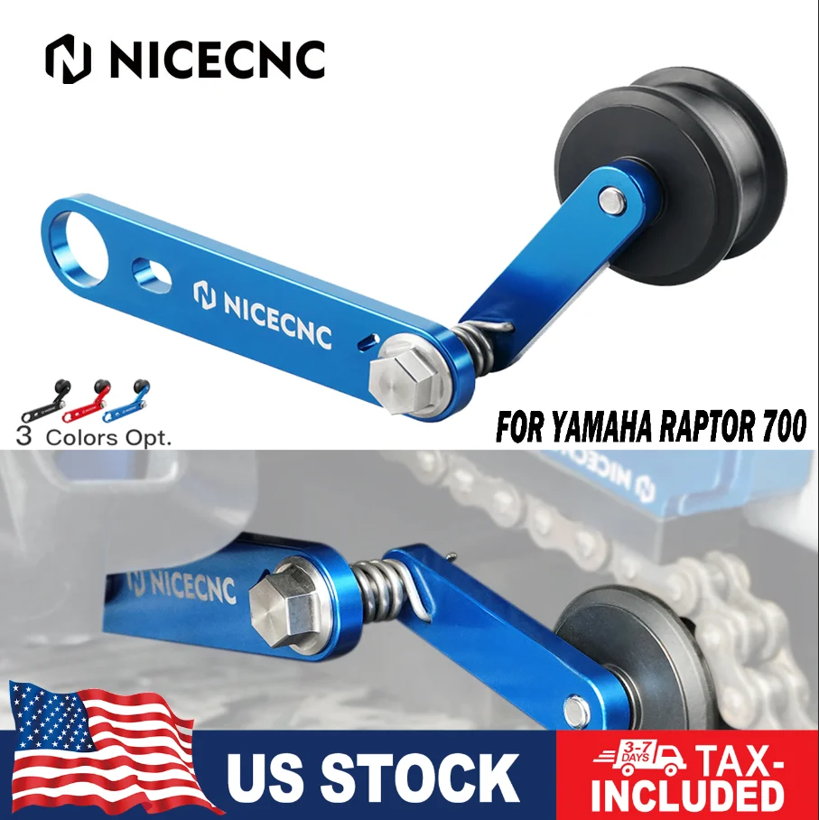 

NiceCNC Drive Chain Tensioner for Yamaha RAPTOR 700 2013-2022 RAPTOR 700R 2013-2022 2020 2019 Red Blue Black ATV Accessories
