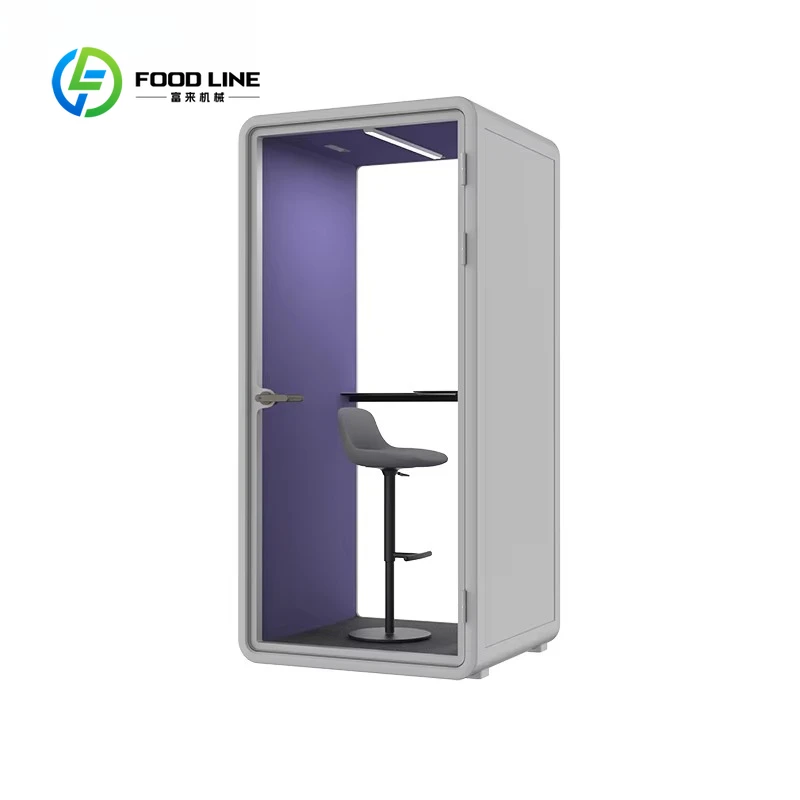 Portable Acoustic Silent Work Pod Customized Modern Soundproof Booth Privacy Office Telephone Recording Booth