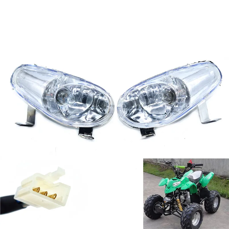 ATV light left or right searchlight for Chinese Small Polaris off-road 4-wheels vehicle Quad