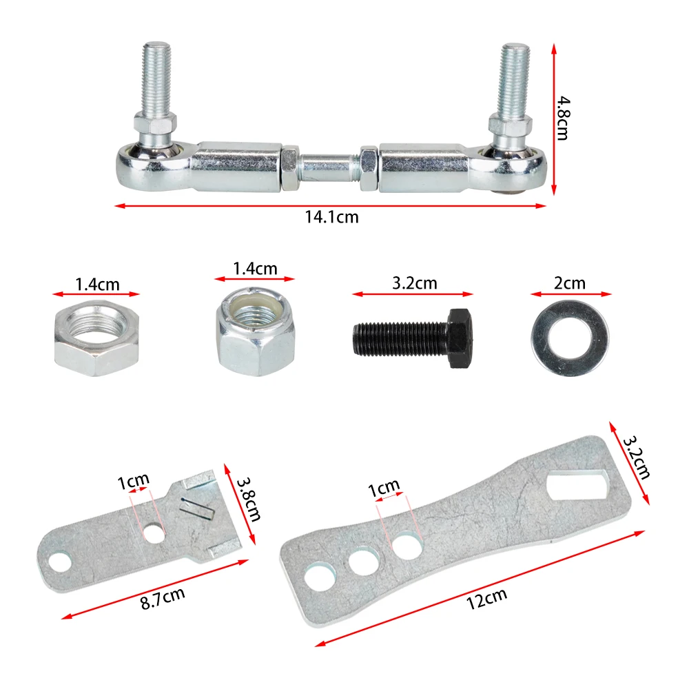 Transfer Case Linkage Kit Compatible with 1986-2001 Jeep Cherokee XJ AW4, AX15, NP231 and NP242 combos Comanche MJ