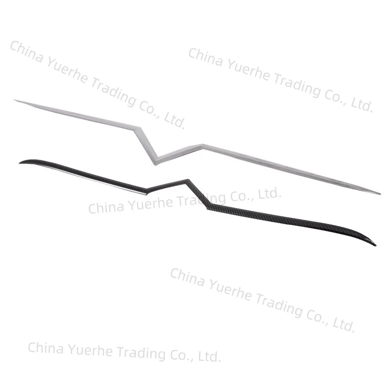 

Tesla MODEL X front cover trim strip Modified accessories Tesla engine cover front face trim sticker