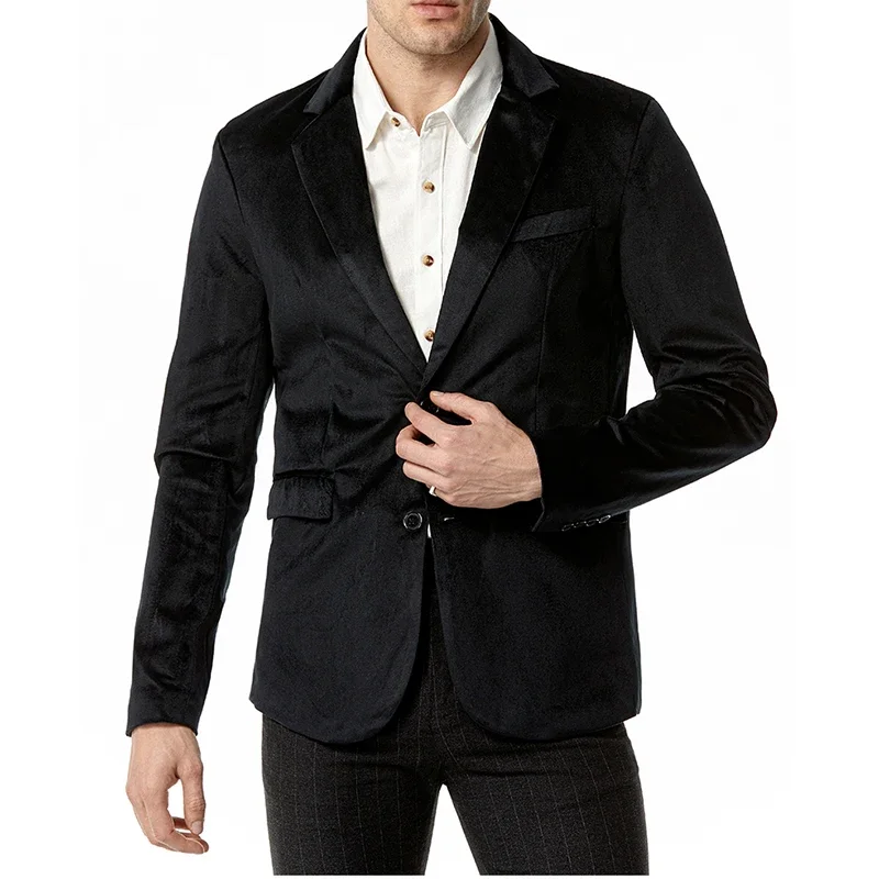 2023 Men's New Casual Suit Party Wedding Dress Slim Fit Multi Color Optional V-Neck Blazer Men Wedding Suits for Men