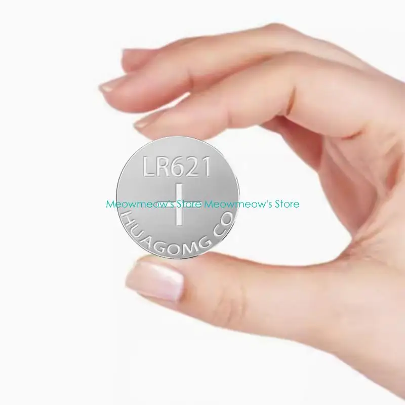 W91A 10pc/20pc AG1 LR621 버튼 셀 배터리 Long Lasts Watch Coin Power