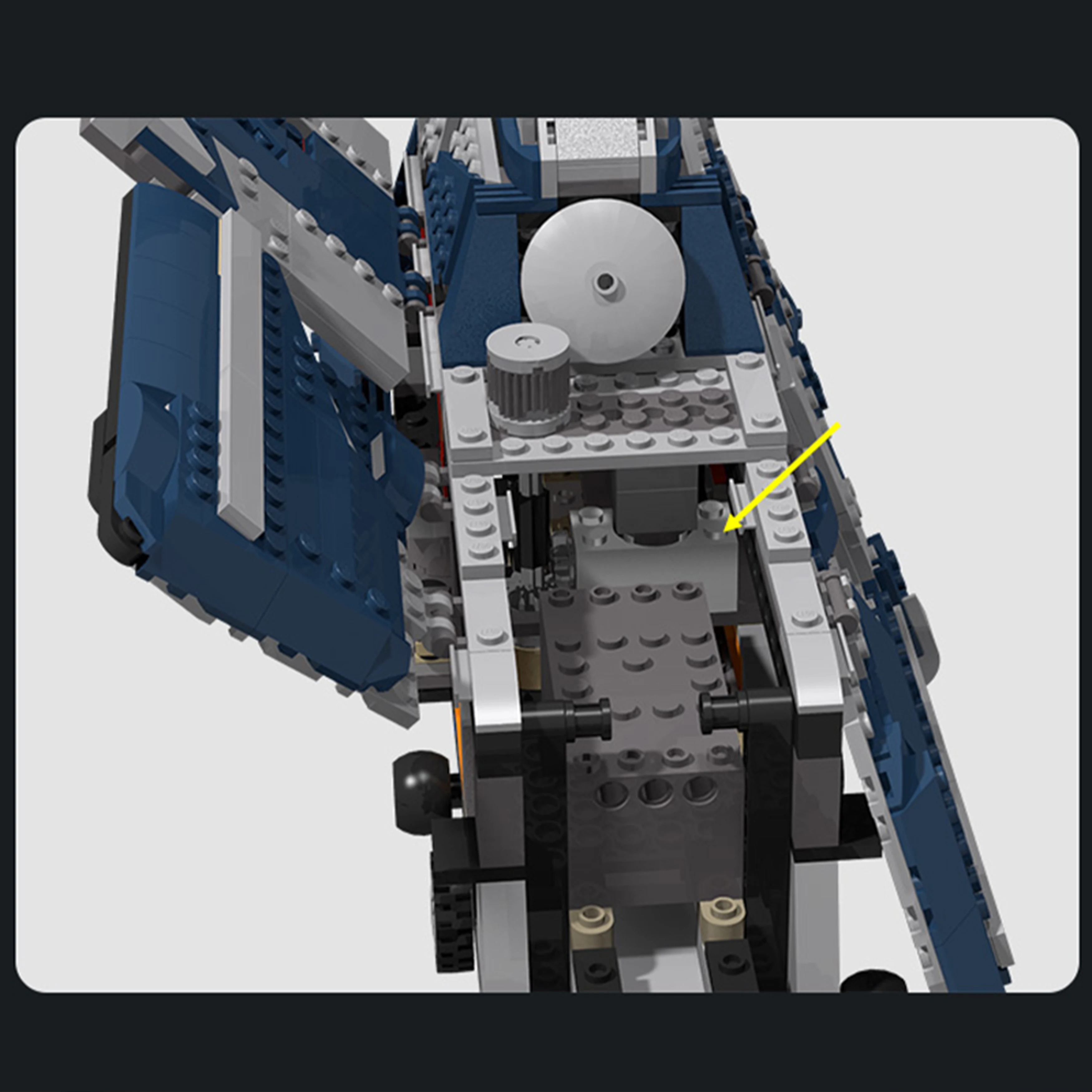 مجموعة وظائف الطاقة الآلية DIY المتوافقة مع نموذج مكعبات بناء خزان النقل 75435 وحدة إبداعية مصنوعة يدويًا عالية الجودة