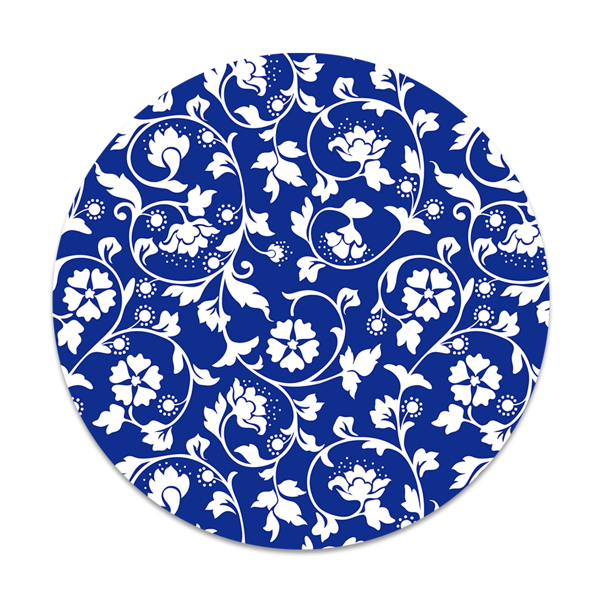 10/12pcs Blue And White Porcelain Disposable Placemat Set Table Mats Dining Table Pats For Dinner Table Party Decorations