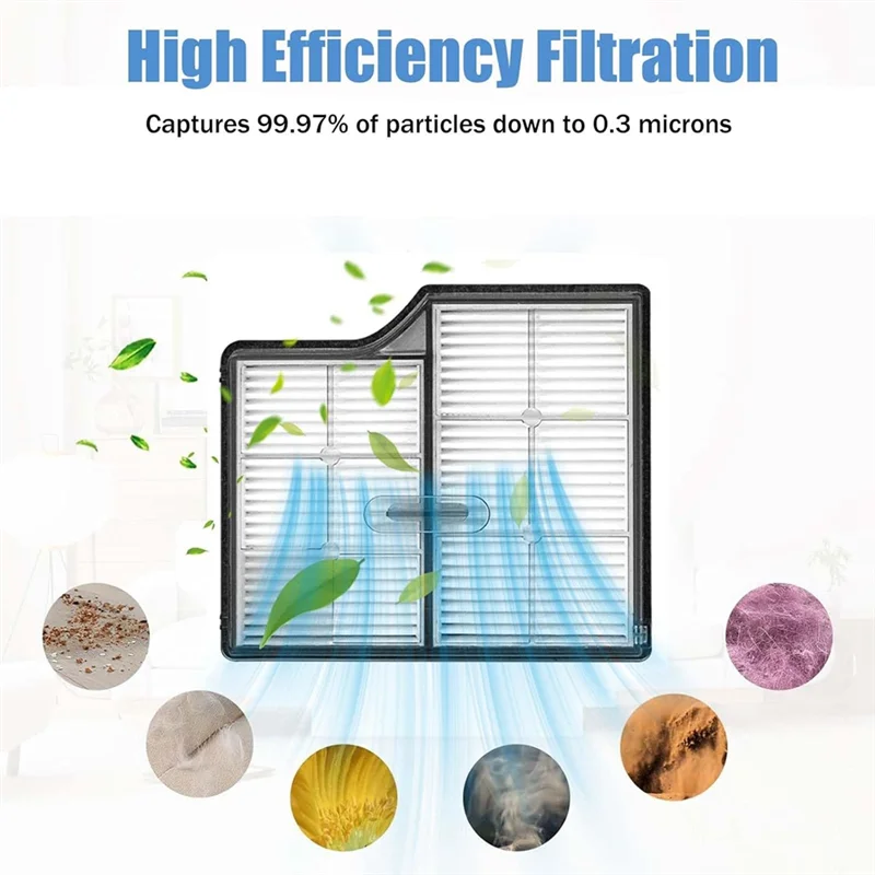 A05G-para Roborock Saros 10/G30 / S9 Maxv Ultra piezas de aspiradora filtro de Cepillo Lateral principal cepillo de autolimpieza de alta velocidad