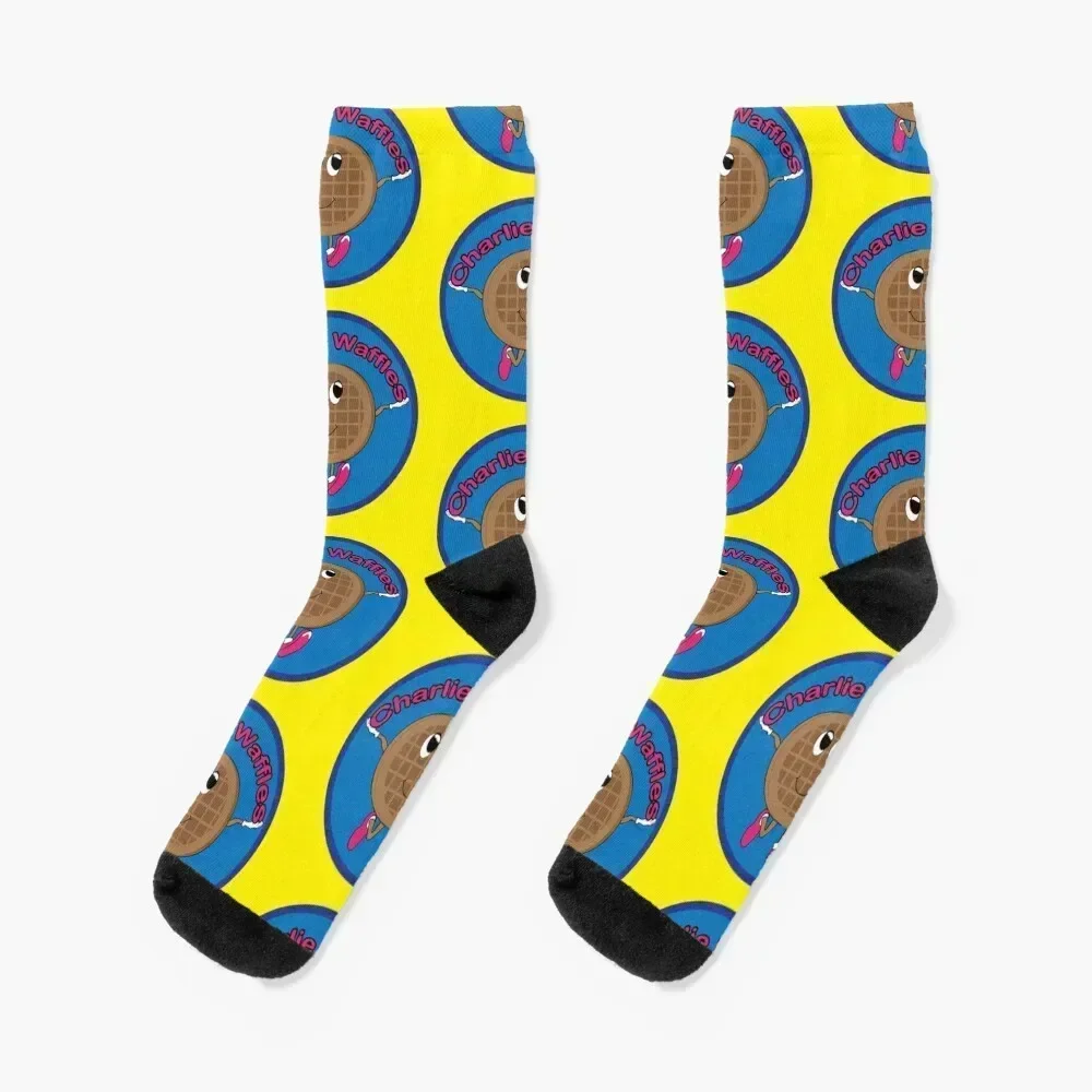 

Charlie Waffles! Socks soccer anti-slip with print cool Wholesale Male Socks Women's
