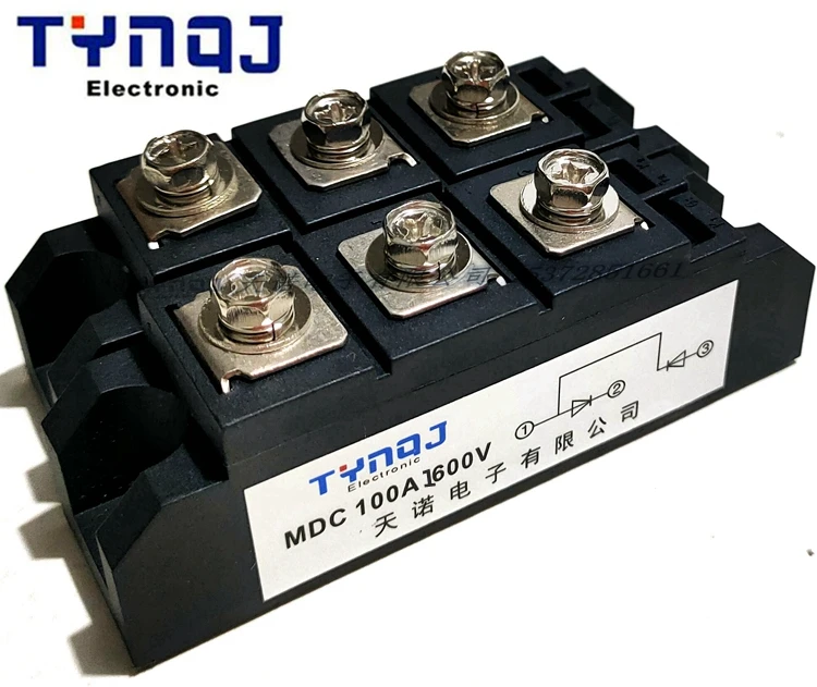 

Выпрямительный модуль MDC100A1600V MDC110A90A55A общий катод, анод MDKMDAMDXSKKDMD