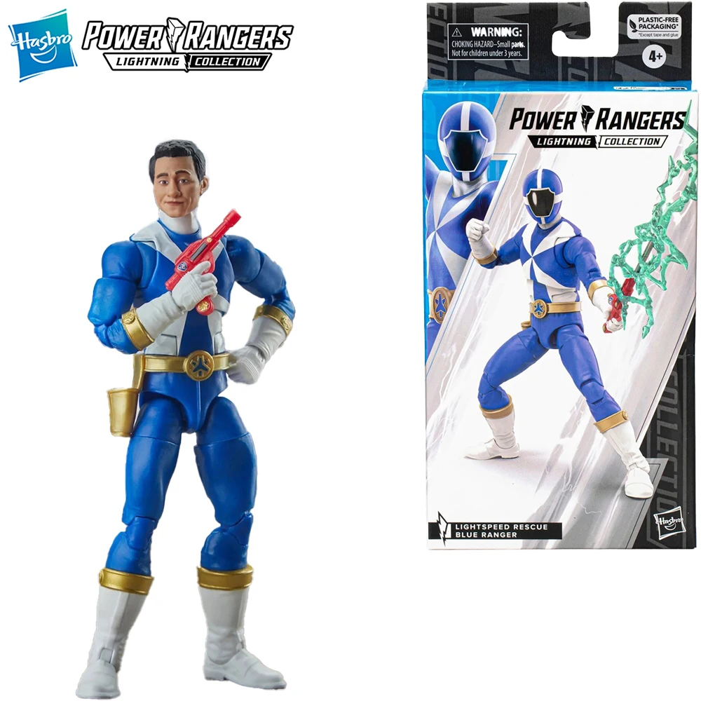 

[In-Stock] Hasbro Power Rangers Lightning Collection Lightspeed Rescue Blue Ranger 15cm Exquisite Action Figure Model Toys