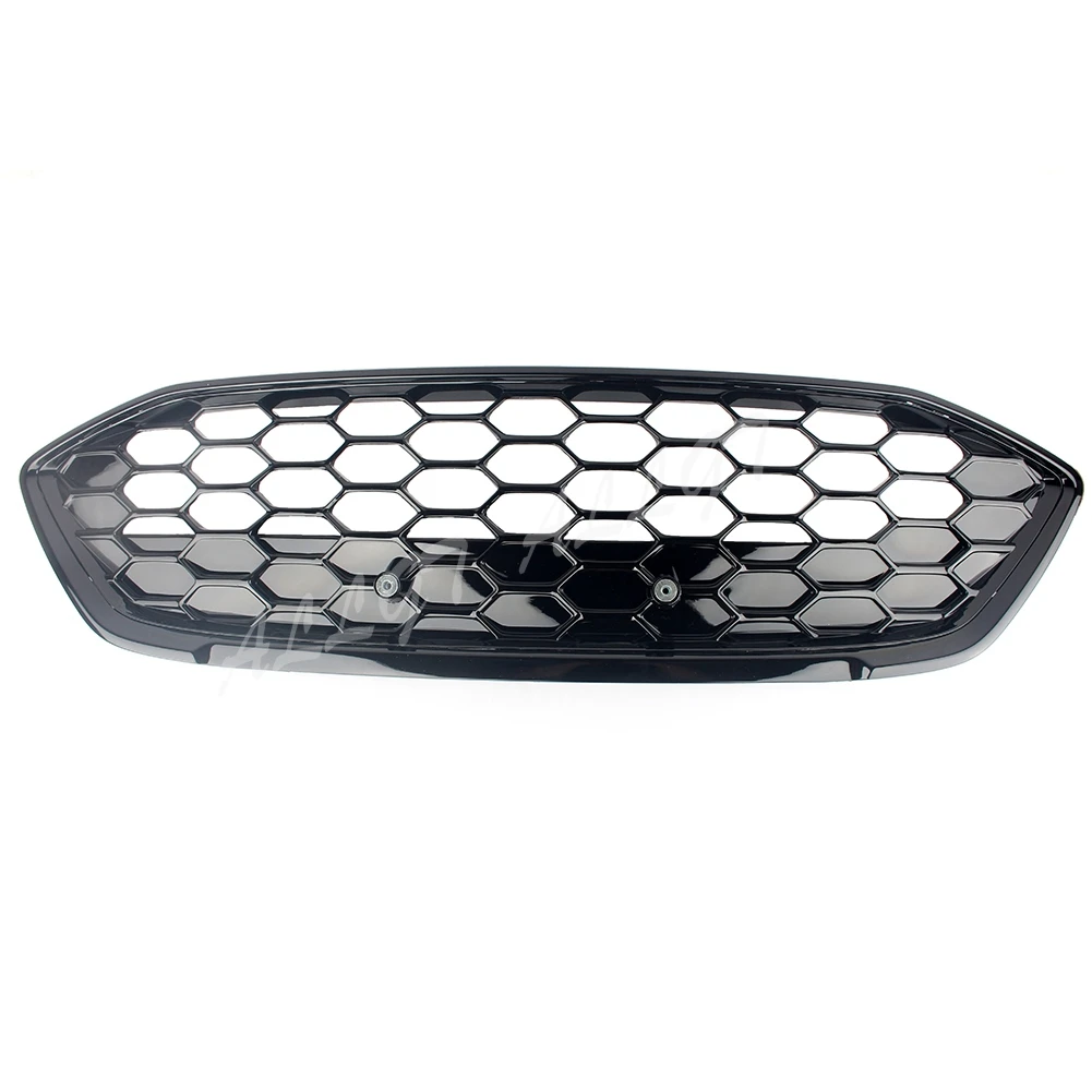 Car Front & Lower Grille  Bumper Grill Honeycomb For Ford Focus 2019 2020 2021 2022