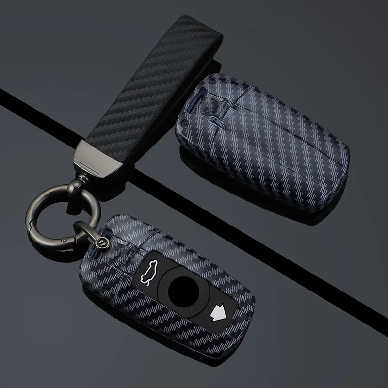 

ABS Carbon Fiber Car Key Case Cover For BMW E90 E60 E70 E87 3 5 6 Series M3 M5 X1 X5 X6 Z4 E71 E72 E88 E89 E91 E92 Accessories