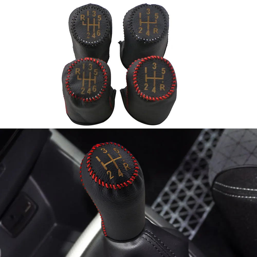 

For Renault Clio MK3 III Megane MK2 Scenic MK2 Kangoo Gear Shift Knob Cover Gear Shift Collars Protector Interior Accessories
