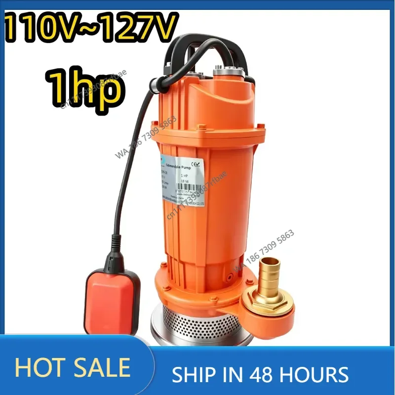 1.0HP Submersible Sump Pump, Automatic Water Pump W/ 4200 GPH High Flow, 18ft Max Head,with Float Switch and Corded Electric