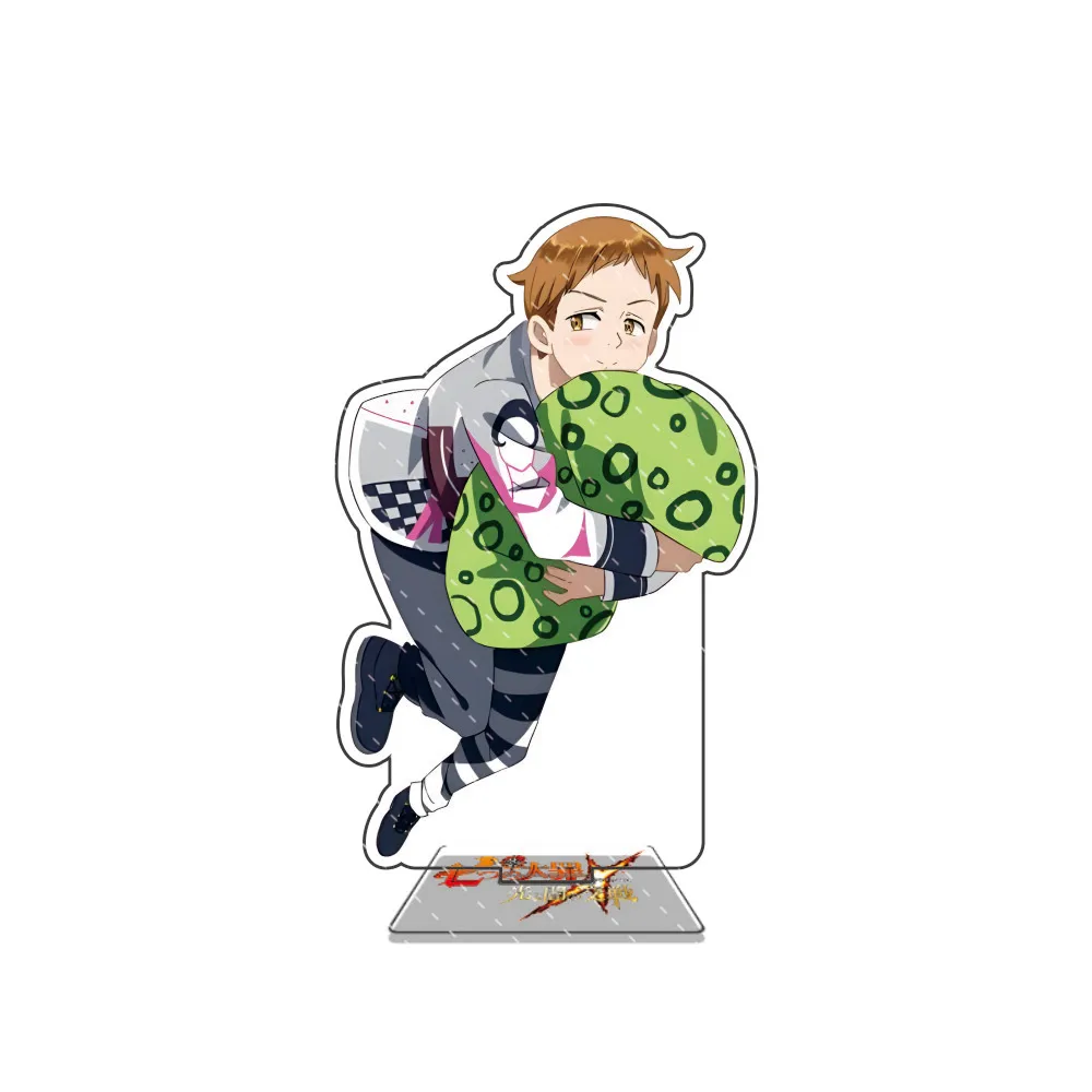 Anime The Seven Deadly Sins 15cm Acrylic Stand Model Figure Cosplay Plate Holder Topper Fans Christmas Desk Decor Gift - view 6