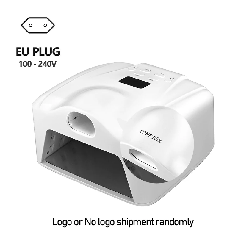 2-in-1 Nageltrockner UV-Licht für Nägel 78 LEDs Einzelne Finger- und Ganzhand-Nagelhärtungslampe mit Doppelanschluss und Automatischem Sensor für Nagelkunst