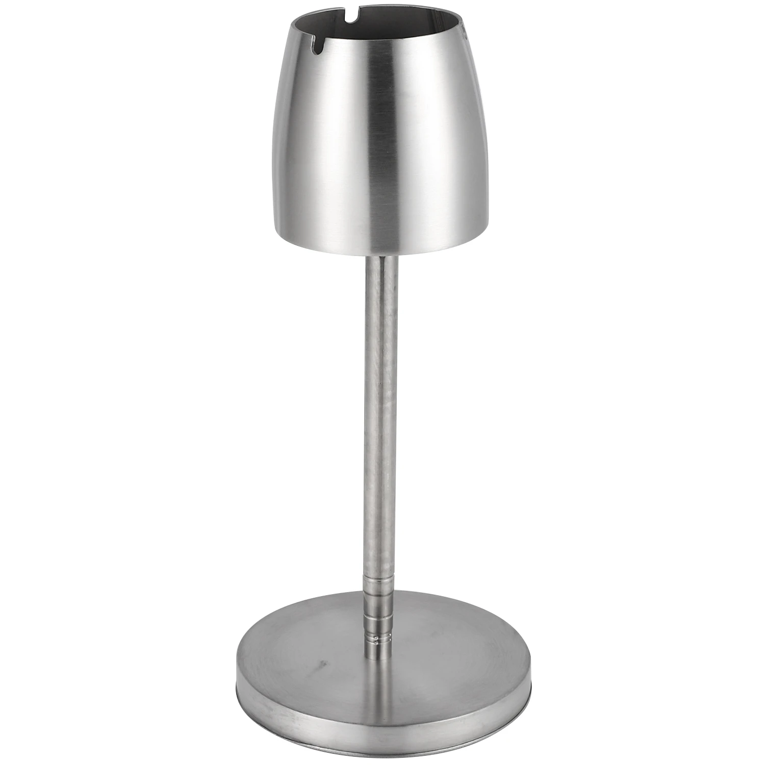 Stainless Steel Telescopic Ashtray Floor Standing Ash Tray Ashtray Portable Metal Large Windproof Ashtray Smoking Access