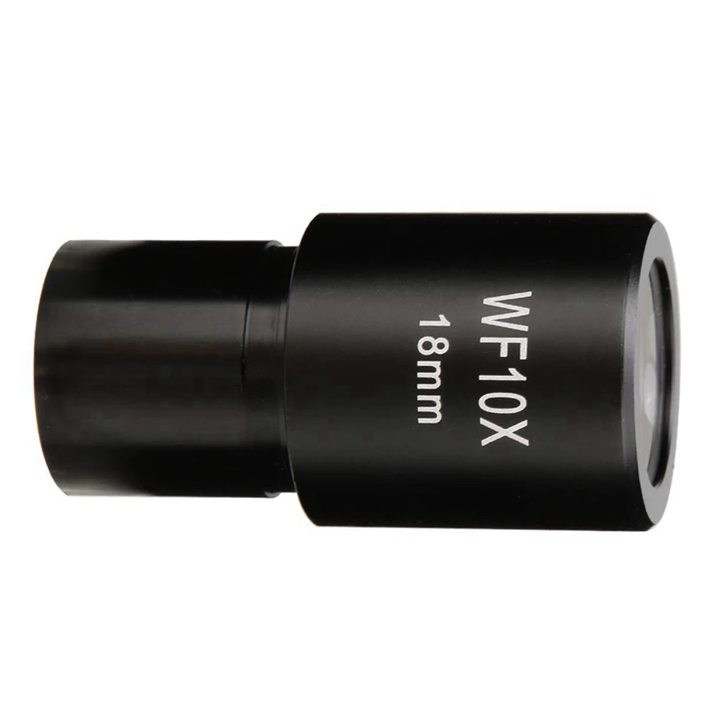 HOT SALE 6Pcs 10X Microscope Eyepiece Wide Angle Optical Lenses Adapter Field 18Mm Professional Ocular Lens Standard