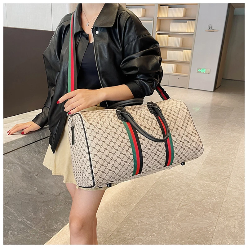 

Women's Travel Totes Duffle Luxury Bag Gym Sports Oxford Fitness Business Casual Yoga Luggage Handbag Shoulder Weekend Bag