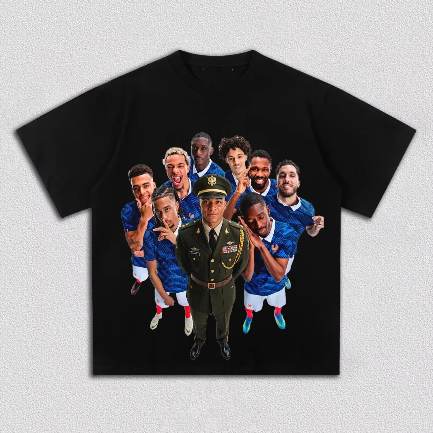 Mbappe Dictador Football Meme Graphic 2026 T-Shirt Cotton Men's Women's Y2k Popular Oversized Funny Tshirt Casual O-Neck Tee