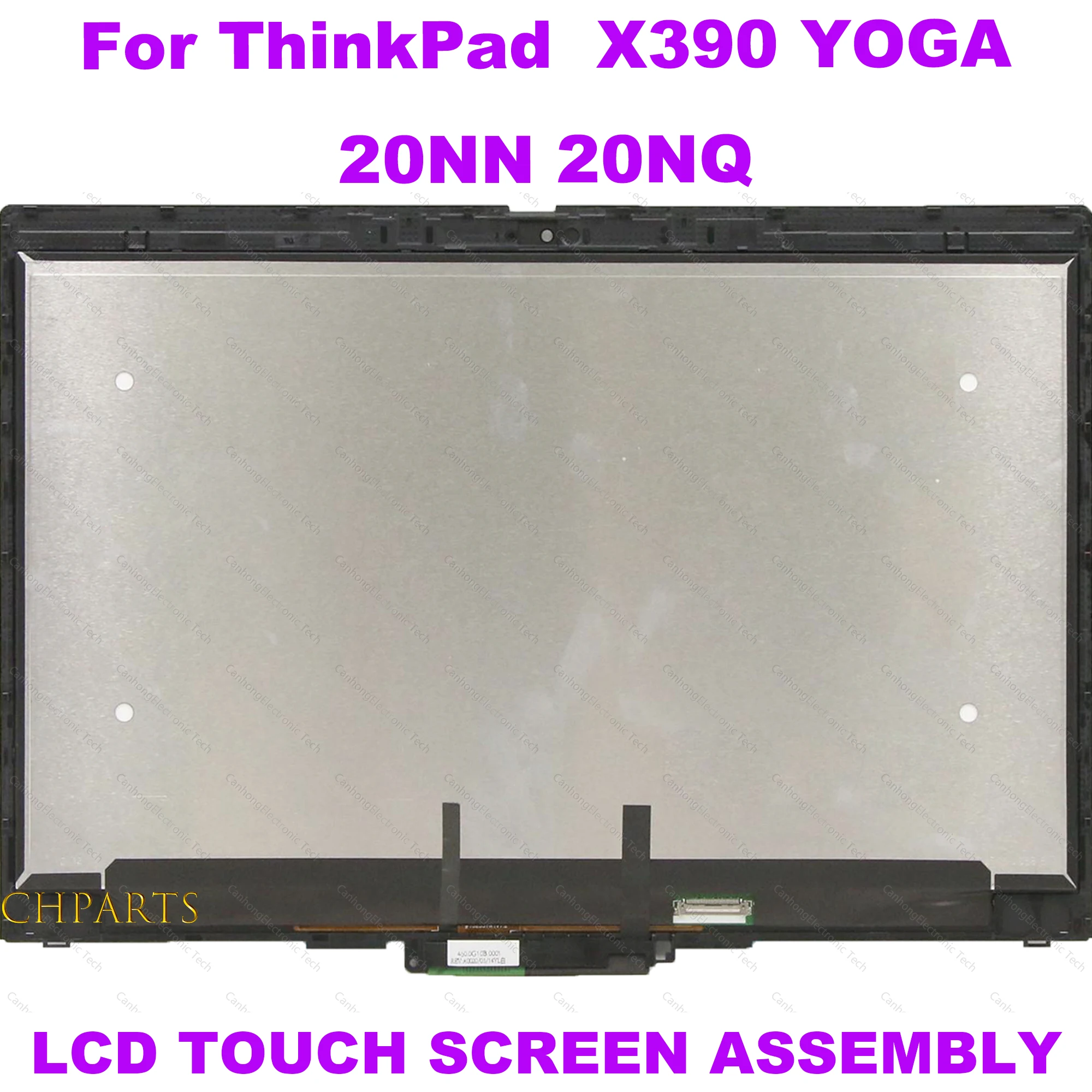 para Lenovo Thinkpad X390 Yoga 20nn 20nq Portátil Fhd Display Lcd de Vidro da Tela Toque Digitador Assembléia