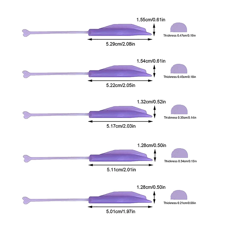 1Pairs Lila Wimpern Dauerwelle Curler Lift Pads Wimpern Dauerwelle Pads Mit Hilfs Streifen Stangen Für Lash Lift Silikon Wimpern werkzeug