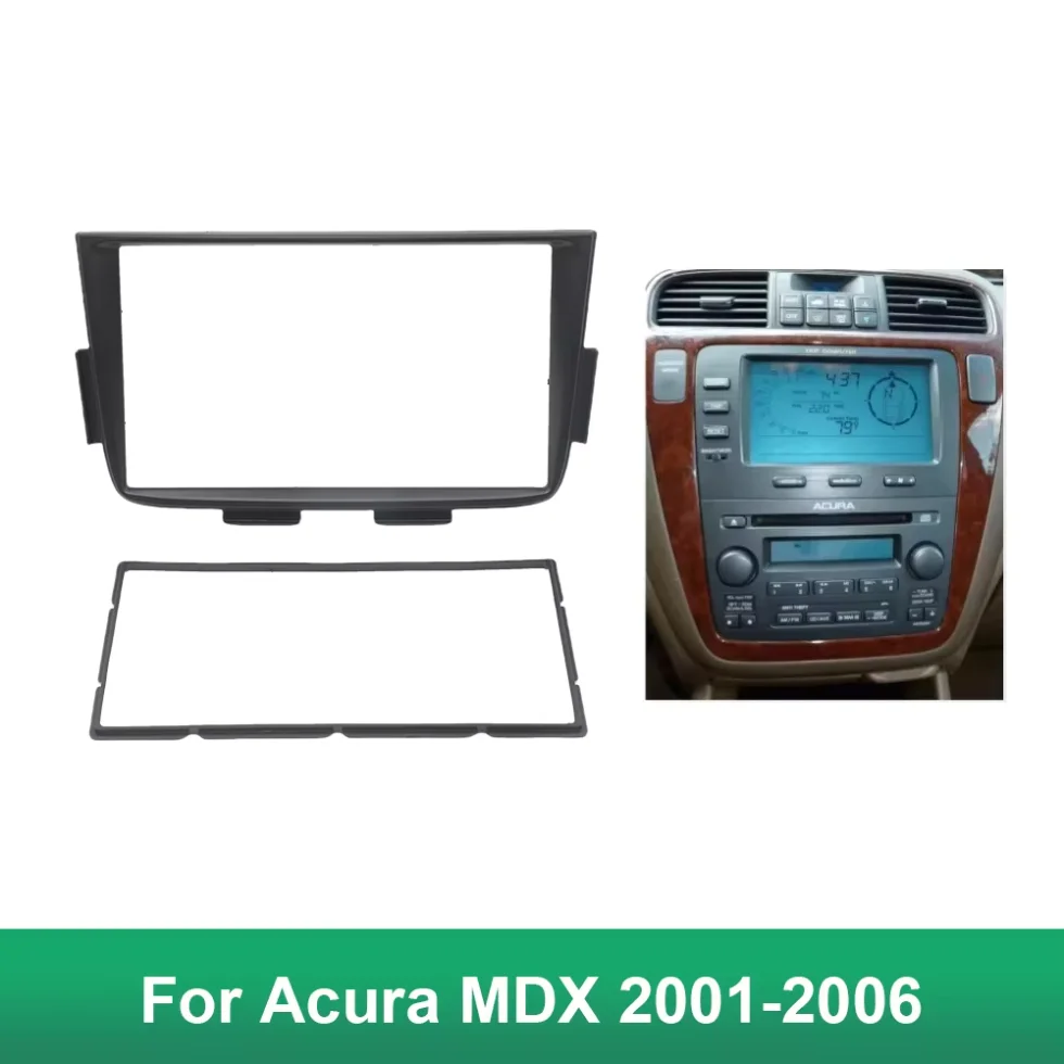 

Radio DVD Stereo CD Panel Dash Kit Trim Fascia Face Plate Frame for Acura MDX 2001-2006 Car Stereo Frame