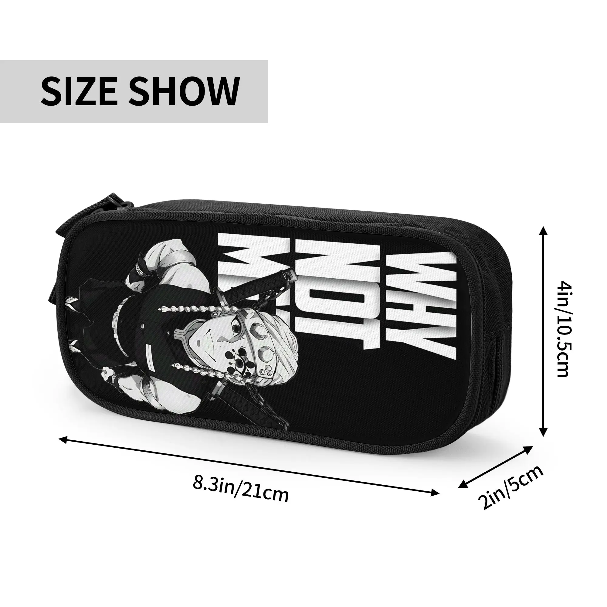 Custom Halloween Demon Slayer Large Capacity Bags for Child  Handheld Study Bag for Boys Gilrs Kids