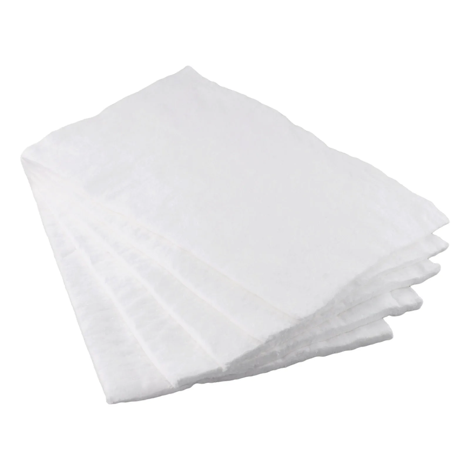 White Ceramic Fiber Wool Sponge For Bioethanol Fireplace Burner Indoor Heating Cotton Core Replacement Kit 24 Packs