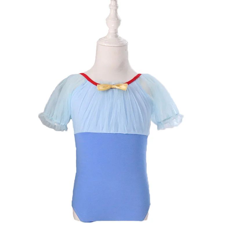 Girls Dance Costume Children Practice Clothes Summer Ballet Gymnastics Clothes Kids Snow White Dress Cotton Tutu Dress - view 6