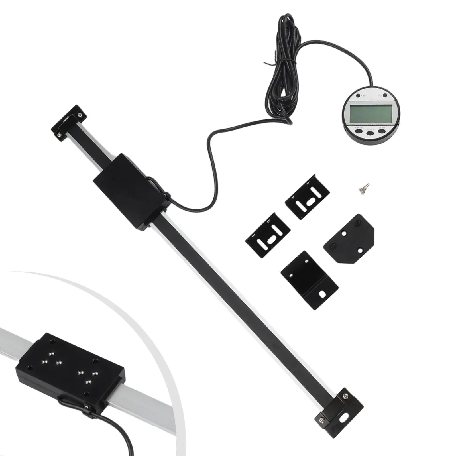 

Совместимый с ЧПУ: пластиковый корпус для дистанционного цифрового дисплея (DRO) с монтажными отверстиями для станков