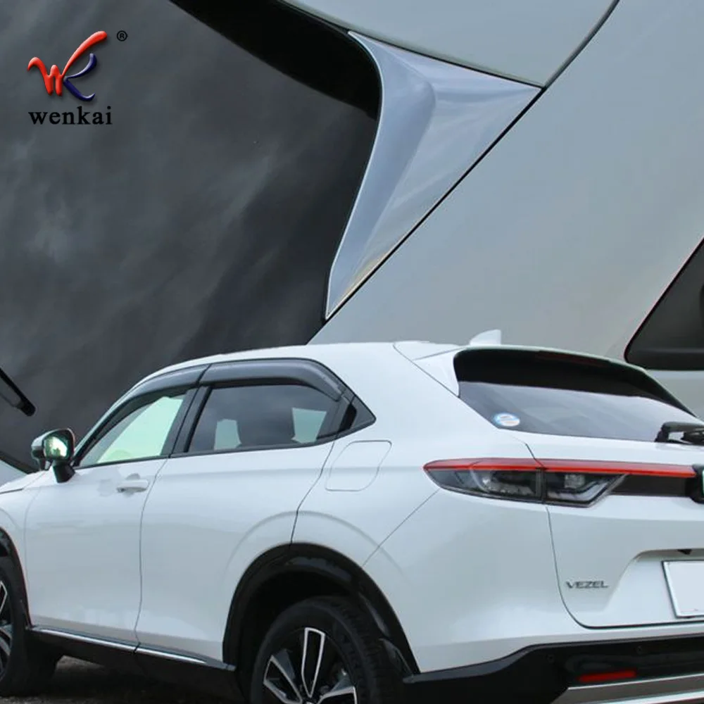 

Car Rear Window Spoiler Side Wing Trim Cover Decorate for Honda HRV HR-V Vezel 2021 2022