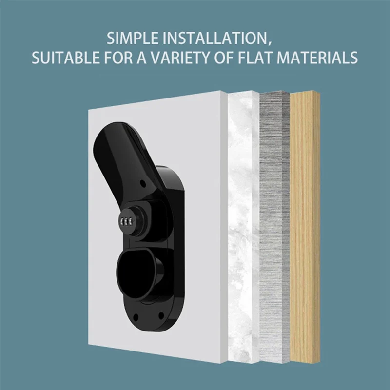 AS57-Charger Cable Holder Electric Car Charging Head Bracket Universal EV Charger Cable Holder