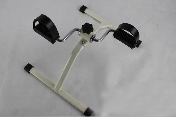 Arm Leg Rehab Low Impact Under Desk Exercise Bike Foot Hand Cycle anti slip Stationary Pedal Exerciser