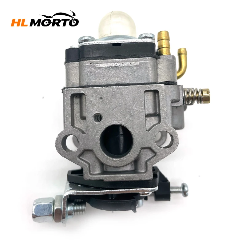 11mm Carburetor Carb 2-Stroke For 22cc 26cc 33cc 34cc 43cc 49cc Pocket Bikes Chainsaw Mower Hedge Trimmer Brush Cutter