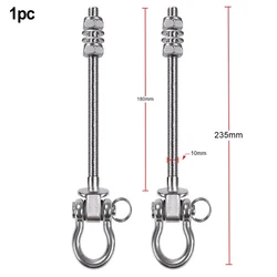 Heavy Swing Hook Bolt 150/180mm Stainless Steel Bow Shaped Swing Hooks For Outdoor Sandbag Hanging Chair Accessories