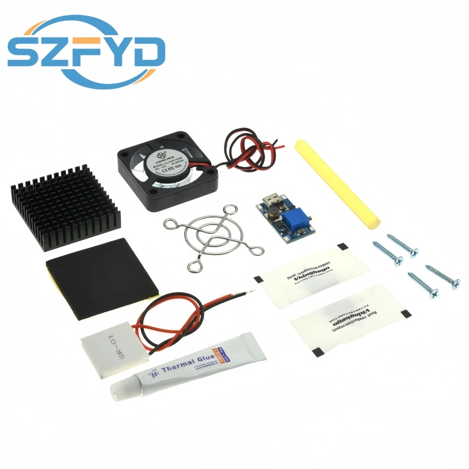 SR-01 5V DIY Mobile Phone Radiator Cooler Semiconductor Refrigeration Sheet Silent Cooling Artifact 40*40