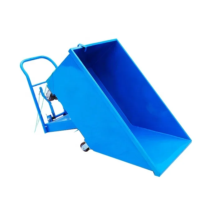 Industrial  Forklift Attachment Self Dumping Hoppers