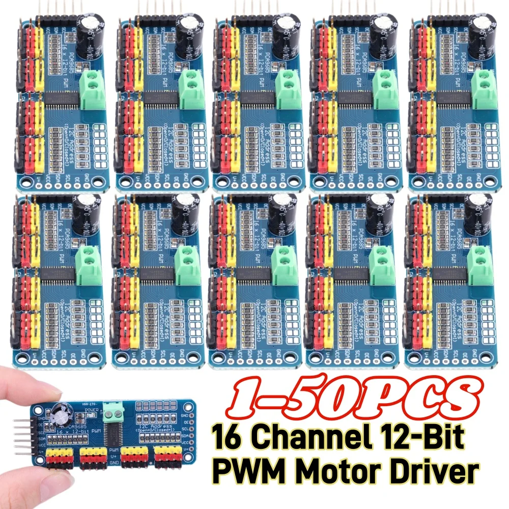 1-50X PCA9685 Drive…