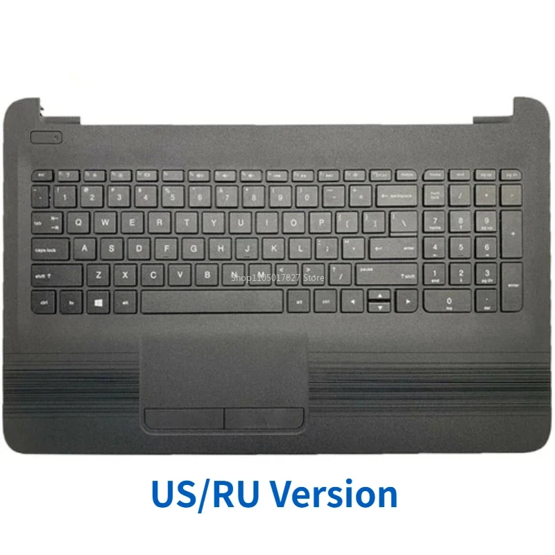pp NEW 855027-001 Laptop Case for HP 15-AY 15-AC 15-AF BA TPN-C125 250 G4 255 G4 G5 US/RU Keyboard Palmrest Topcase Upper Cover