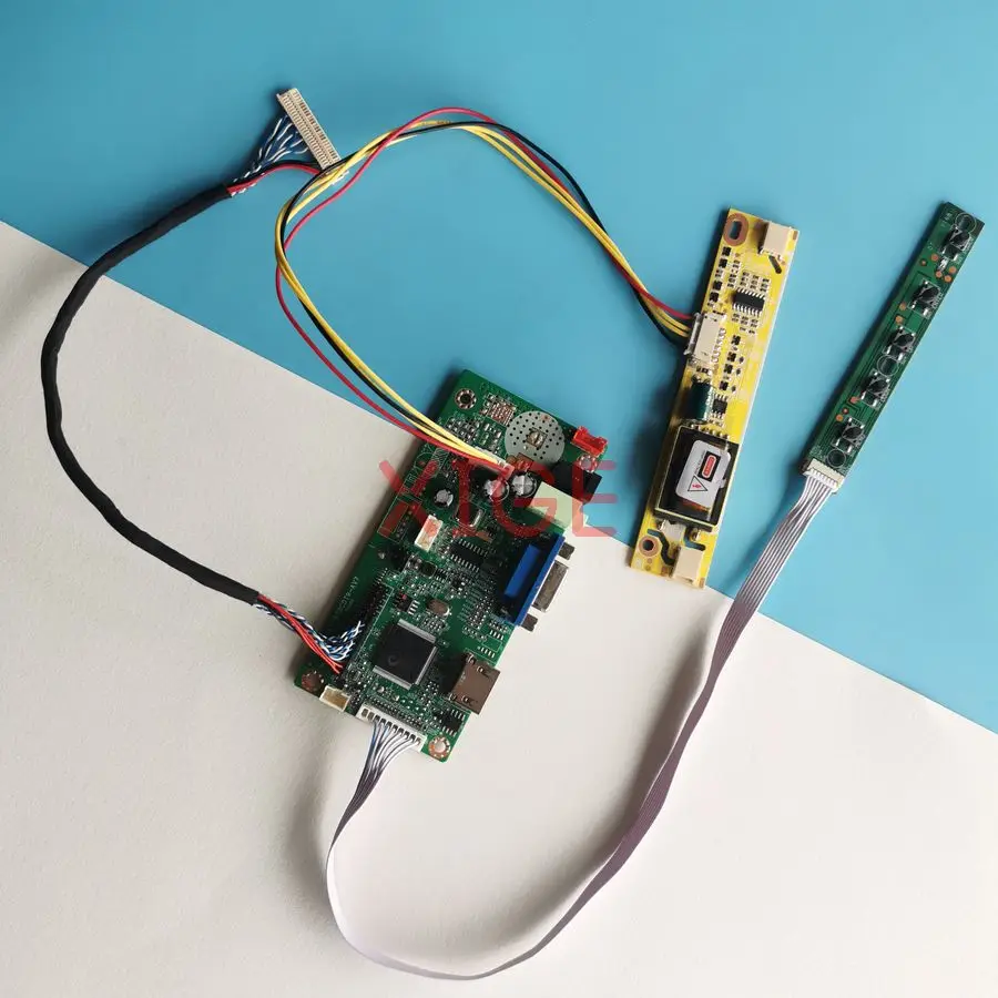 

LCD Display Drive Controller Board Fit LTM200KT03 MT200LW01 M200O1 LM200WD1 2CCFL VGA+HDMI 1600*900 30 Pin LVDS 1600x900 Kit DIY