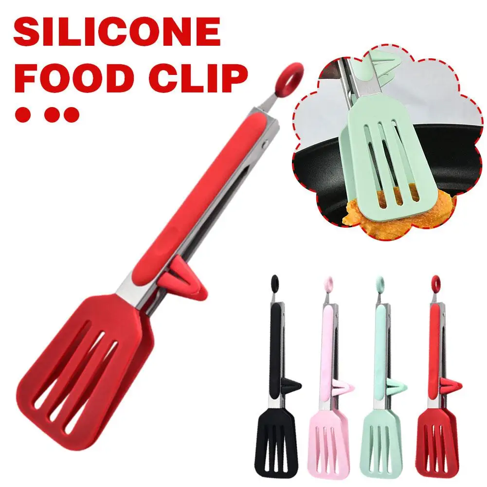 Silicone Food Clips High Temperature Non-slip Bread Clips Clips Barbecue Steak Buffet Barbecue Fish BBQ Clips Fried D4C3