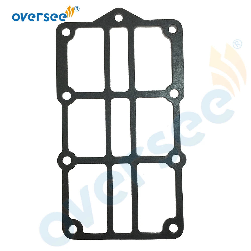 

66T-41114 Gasket Outboard Exhaust Outter Cover For Yamaha Outboard Motor 2T Parsun Hidea Seapro HDX etc 66T E40X; 66T-41114-A0