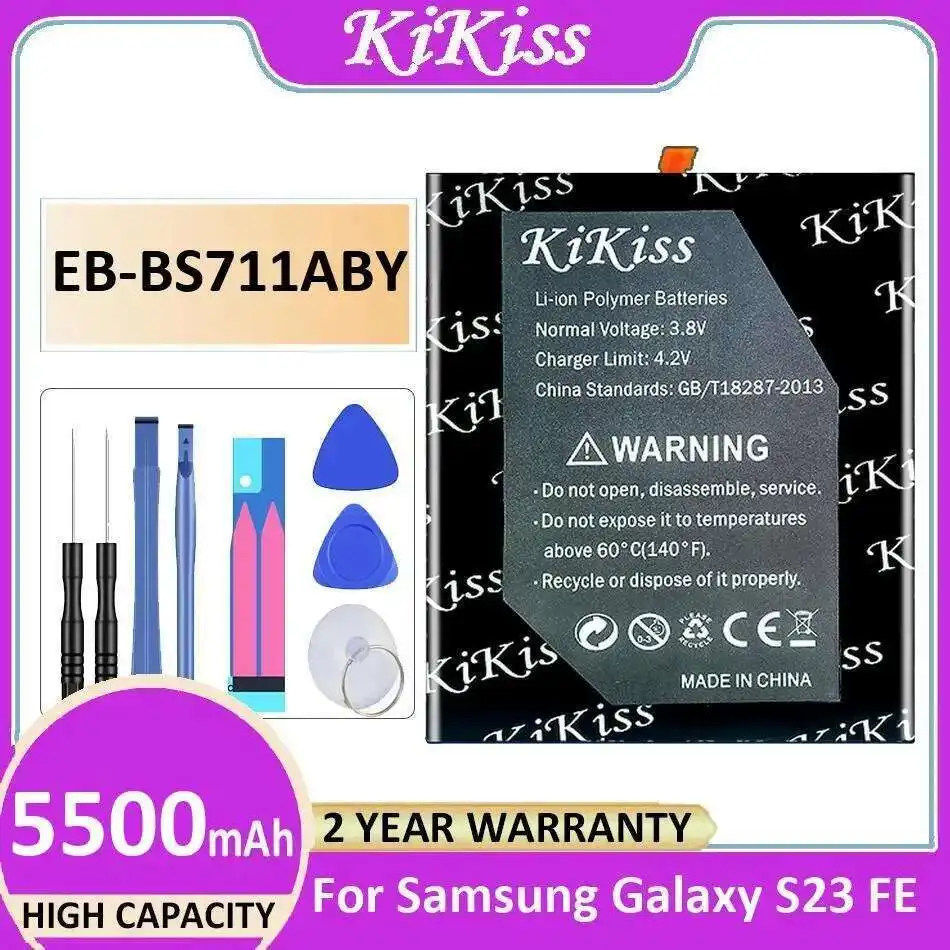 

Good Low-Temperature Performance EB-BS711ABY Mobile Phone Battery Reliable Replacement For Samsung Galaxy S23 FE 5500Mah