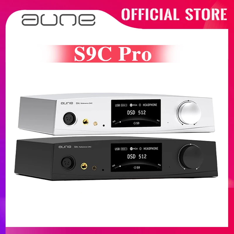 AUNE S9c PRO декодер усилитель для наушников высокой мощности полностью балансный Fever HiFi музыкальная USB звуковая карта двойной ES9068AS Bluetooth LDAC