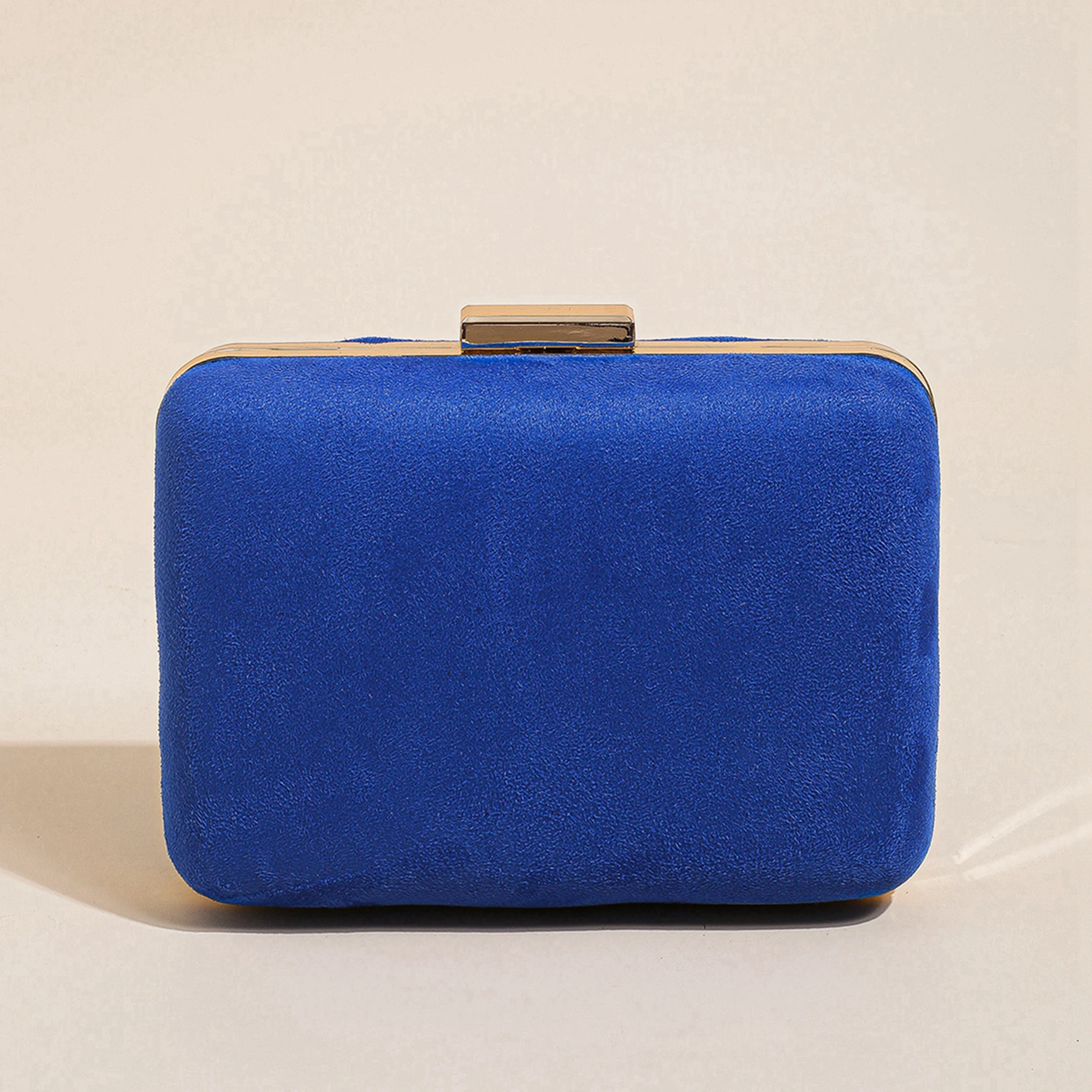 Mini einfache elegante Samt-Clutch-Abendtaschen für Damen, formelle Hochzeit, Party, Clutch, Geldbörse, Abschlussball – Detail 3