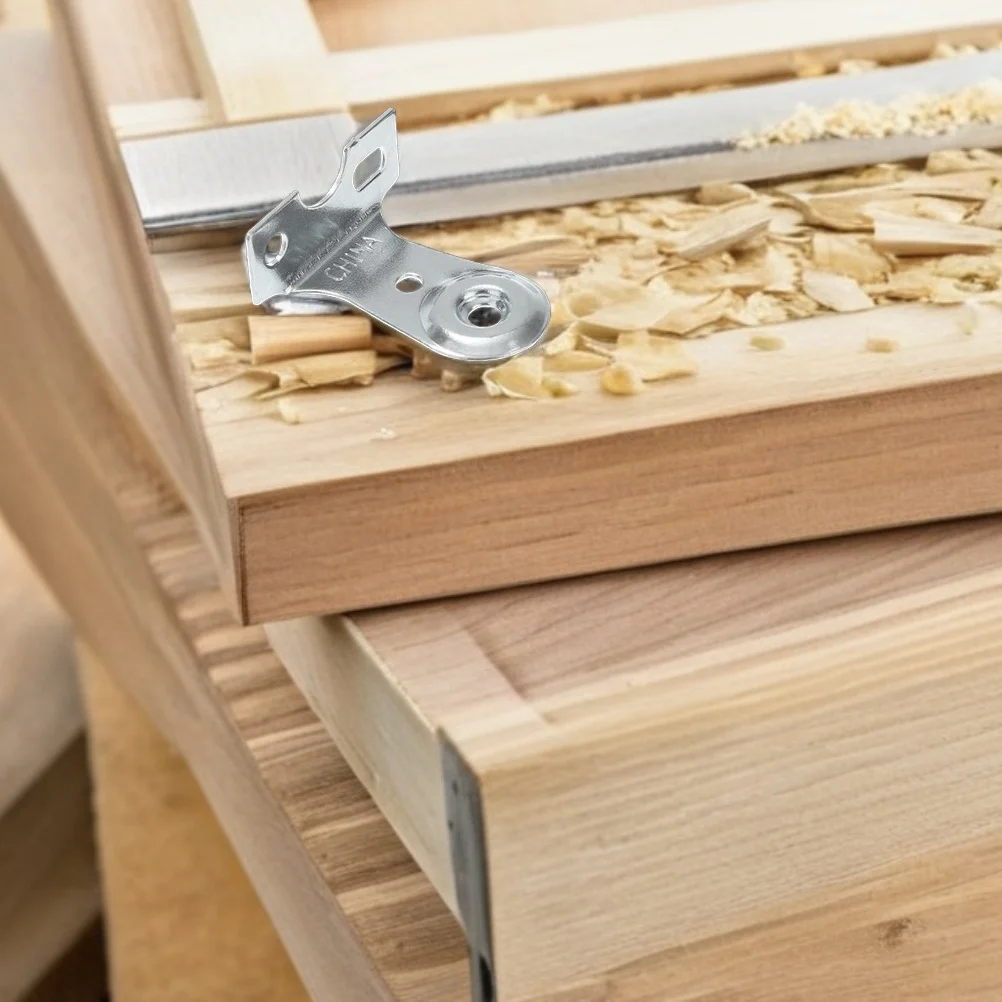 

4Sets Roller Shade Bracket Metal Window Shade Inside Mount Bracket Silent Operation for Home Office Use