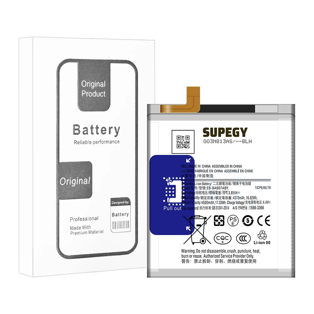 SUPEGY High Quality 100% New EB-BA907ABY Battery For Samsung GALAXY S10 Lite/G770 /A71 5G Phone Battery+Tools