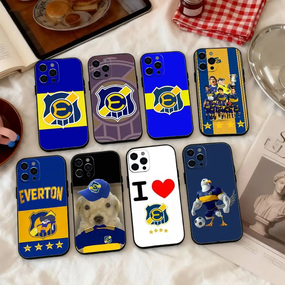 

C-Cool E-Everton de V-Vina del Mar Phone Case Silicone Soft For IPhone 17 16 15 14 13 12 11 X XR Plus Pro Max Plus