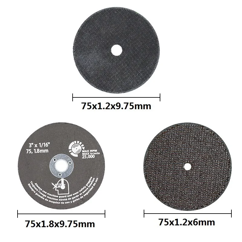 XCAN Saw Blade Diameter 75mm Fiber Cutting Disc For Angle Grinder Cutting Stone Tile Metel Circular Saw Disc