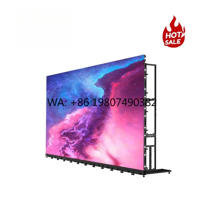 

500x500mm Waterproof Rental LED Screen P3.91 P4.81 Seamless Splicing Panel For Outdoor Stage Event Performance Display